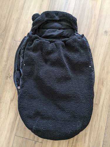 Buggy footmuff black - footmuff,