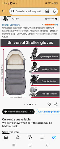 Cosydiary universal stroller - cosydiary,