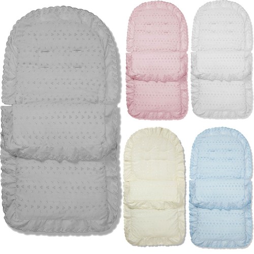 Broderie anglaise footmuff - broderie,